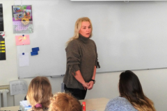 8.a kunstitunnis külalisõpetaja - 01.04.2019