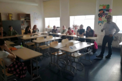 9. klassidel külalisõpetaja - 05.04.2018