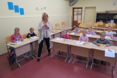 Koolieelikute esimene koolitund - 10.10.2017