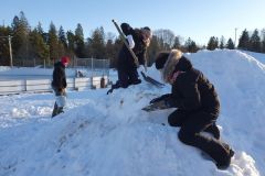 Lumelinna ehitamine (9B kaadrid) - 12.01.2022